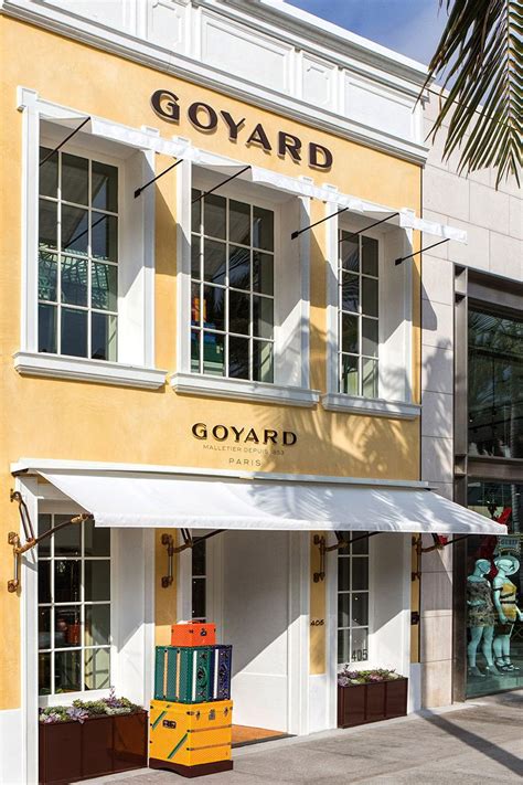 goyard store beverly hills|goyard appointment.